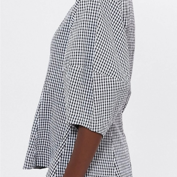 NWOT *Sold Out* Tuckernuck Pomander Place Black Gingham Malarie Top, XL - Picture 4 of 11